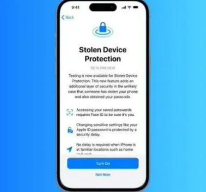 遂川苹果授权维修店分享被盗设备保护功能开启方法