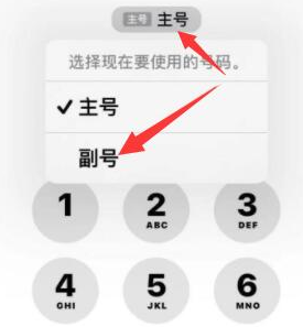 遂川苹果14维修店分享iPhone 14 Pro Max使用副卡打电话的方法 