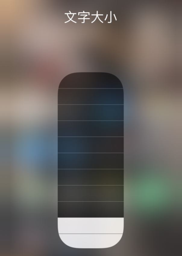 遂川苹果手机维修分享小技巧：在 iPhone 控制中心快速调节字体大小 
